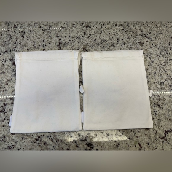 (2) Cozy Earth Canvas Storage Bags - Picture 4 of 6